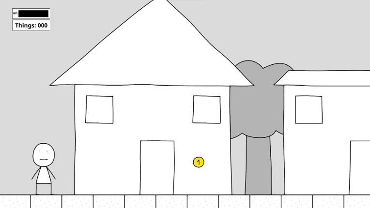 Ordinary Stickman Goes For A Walk screenshot