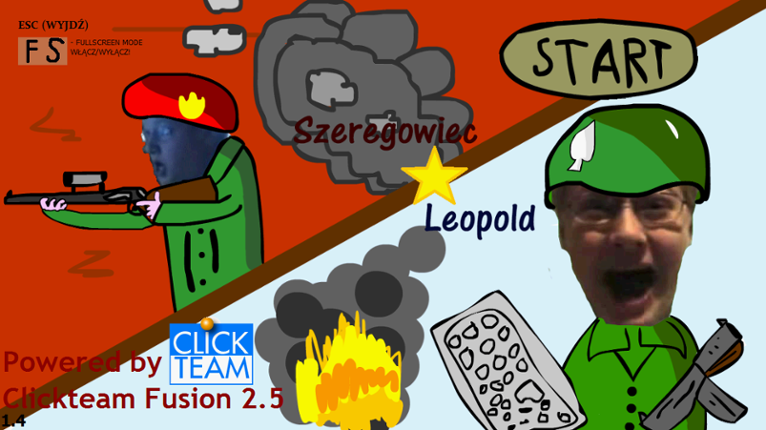 Szeregowiec Leopold Game Cover