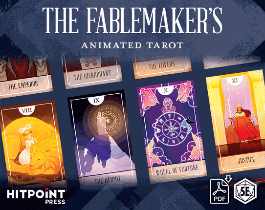 The Fablemaker's Animated Tarot Game Cover