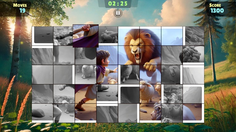 Bible Puzzle screenshot