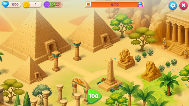 Catjong 4: Secrets of the Purramids screenshot