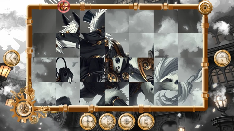 Chronime Puzzle: Horses screenshot