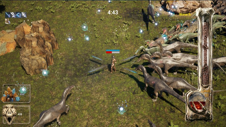 Chrono Vanguard: Primal Survival - Dinosaur screenshot