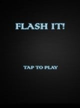 Flash it! Slip Shot.io on Dark Paper Image