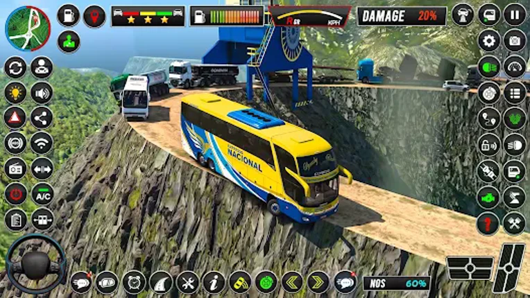 Offroad Bus: Hill Drive Sim Image
