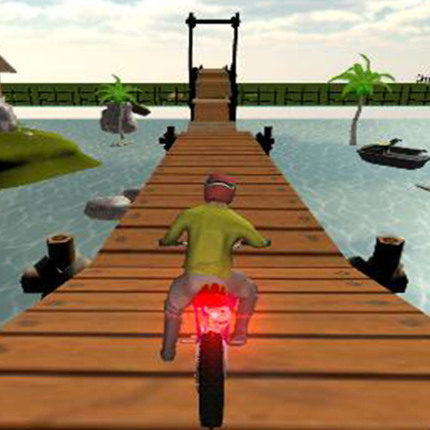 Moto Bike Wheelie Stunt Game Image