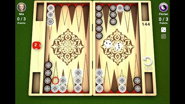 Backgammon -  Board Game Image