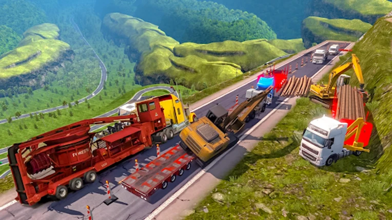 Truck Simulator :Euro 3D Truck Image