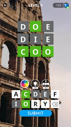 Calming Word Guess screenshot