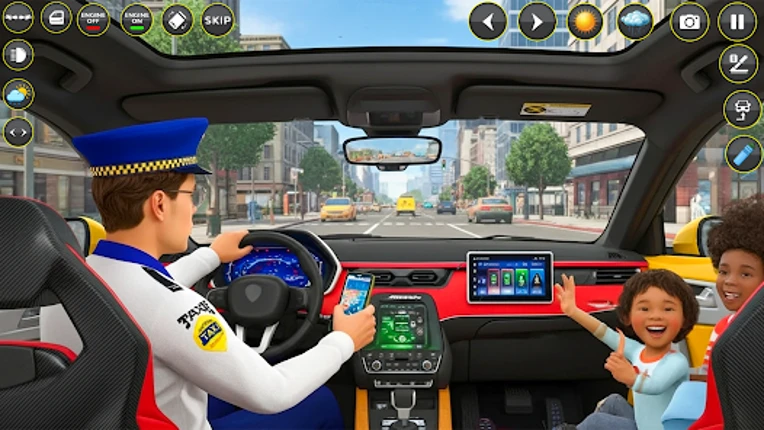 Taxi Car Driving: Taxi Games Image