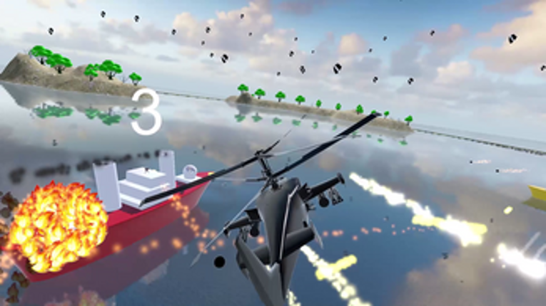 Ka-50 "Black Shark" Sea battle screenshot