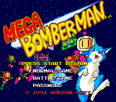Mega Bomberman Tribute Image