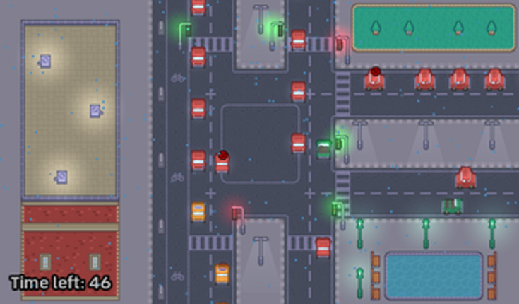 Traffic break Image