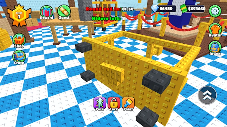 Obby Block World: Hide Seek Image
