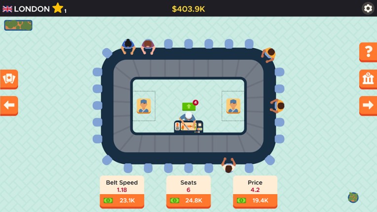 Idle Sushi Bar Tycoon screenshot