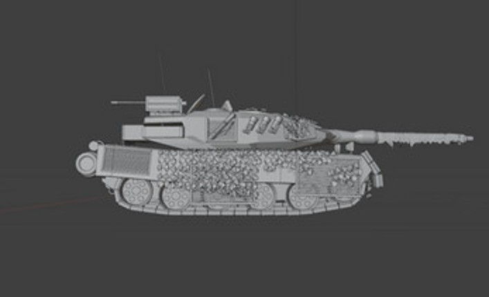 Leopard 2A6 — 3D Model (FREE) Image