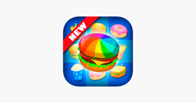 Match 3 Burger HD: Delicious Food Mania Image