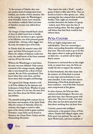 Pa'ka - 5E Player Race - Curious, Crazy & Cute! Image
