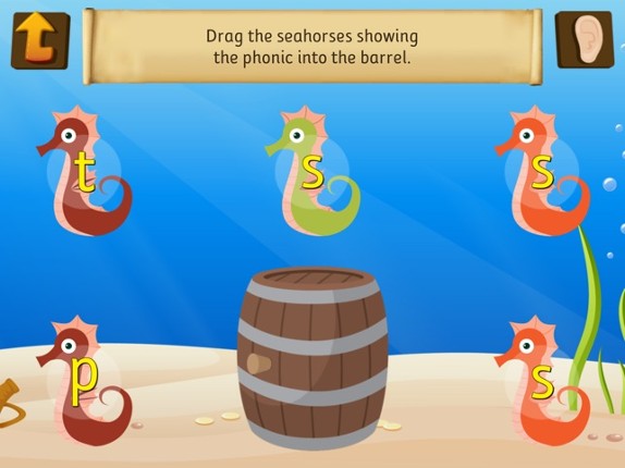 Pirate Phonics 1: Fun Learning screenshot