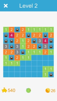 Q Mine Sweep Deluxe - Great Classic Puzzle Game screenshot