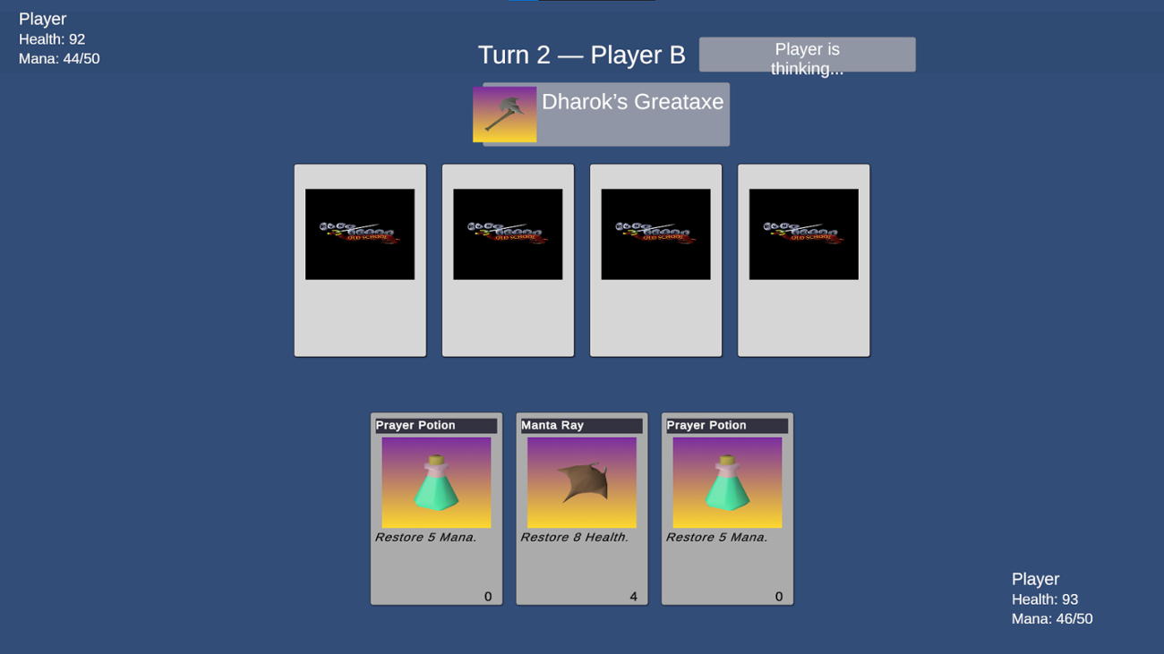 Games like RuneScapeCardGame(Prototype)