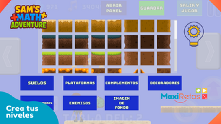 Sam's Math Adventure - Tablas De Multiplicar Image