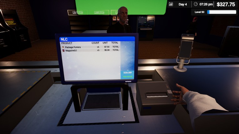 Smoke & Lottery Simulator screenshot