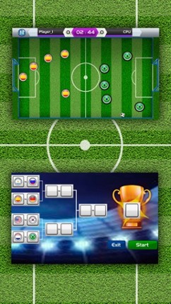 Soccer cap - Score goals with the finger screenshot