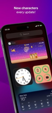Steve | Widget Dinosaur Game screenshot