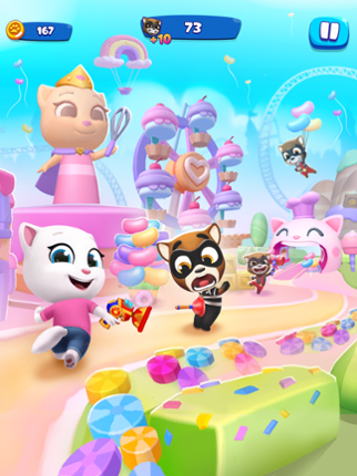 Talking Tom Blast Park screenshot