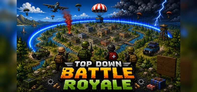 Top Down Battle Royale 2D Image