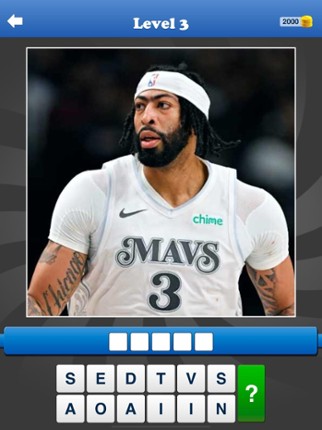 Whos the Player Basketball App screenshot