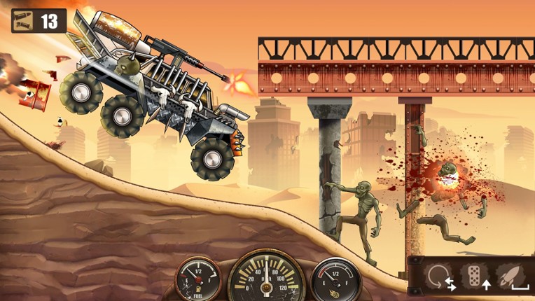 Zombie Hill Racing screenshot