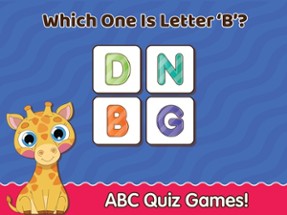 ABC Alphabet Flash Cards Games Image