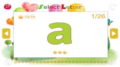 ABC Tracing English Alphabet Letters for Preschool Image