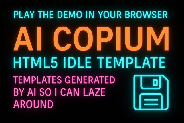 AI Cop Salt Meter – HTML5 Idle Template (Detector Roast Engine) Image