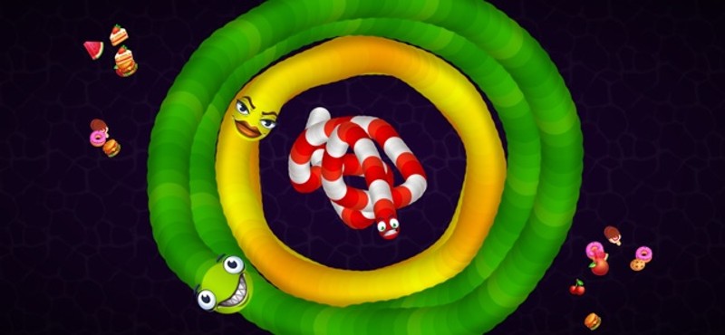 Amaze Snake: Gradient io Worms Image