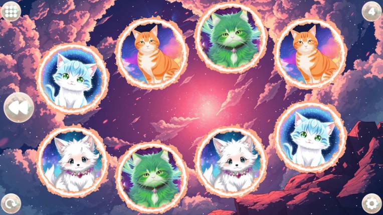 Anime Dream Match: Cats screenshot