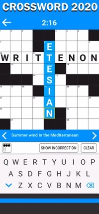 Crossword 2024 screenshot