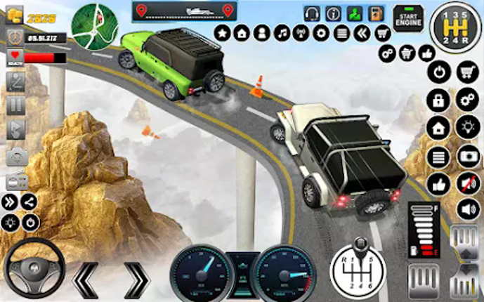 Mountain Climb Drive Car Game Image