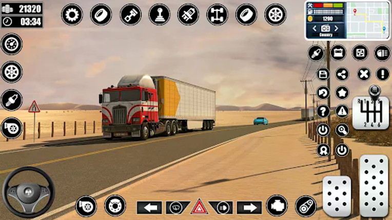 Cargo Delivery Truck Games 3D screenshot