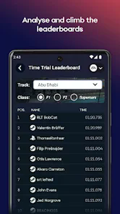 EA Racenet screenshot
