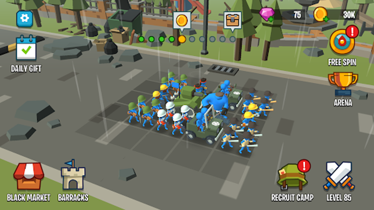 Stick Army: World War Strategy screenshot