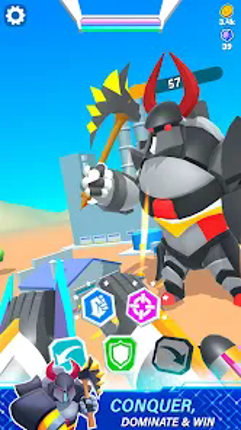 Mechangelion - Robot Fighting screenshot