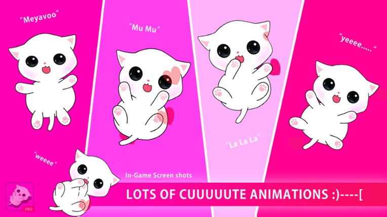 My Cute Kitty 2019 Pro, Virtual Cat game for Kids Image
