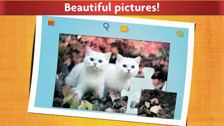 Cats Jigsaw Puzzle Game Kids screenshot