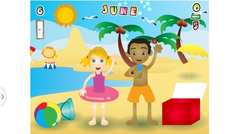 Kids Learn Seasons And Months screenshot