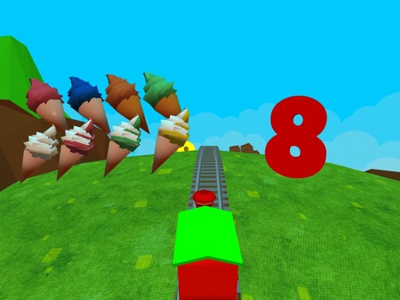 Numbers Train Game For Kids: Learn 1 to 10 screenshot