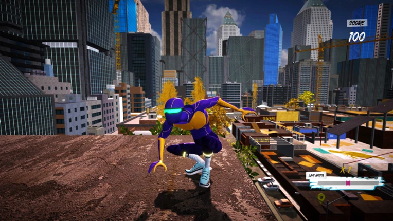 Parkour Game Simulator Rooftops Stunts screenshot