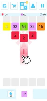 Shoot and Merge the numbers Image